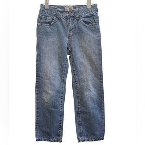 The Children’s Place Medium Wash Denim Straight Leg
Adjustable Waist Tab Jeans
